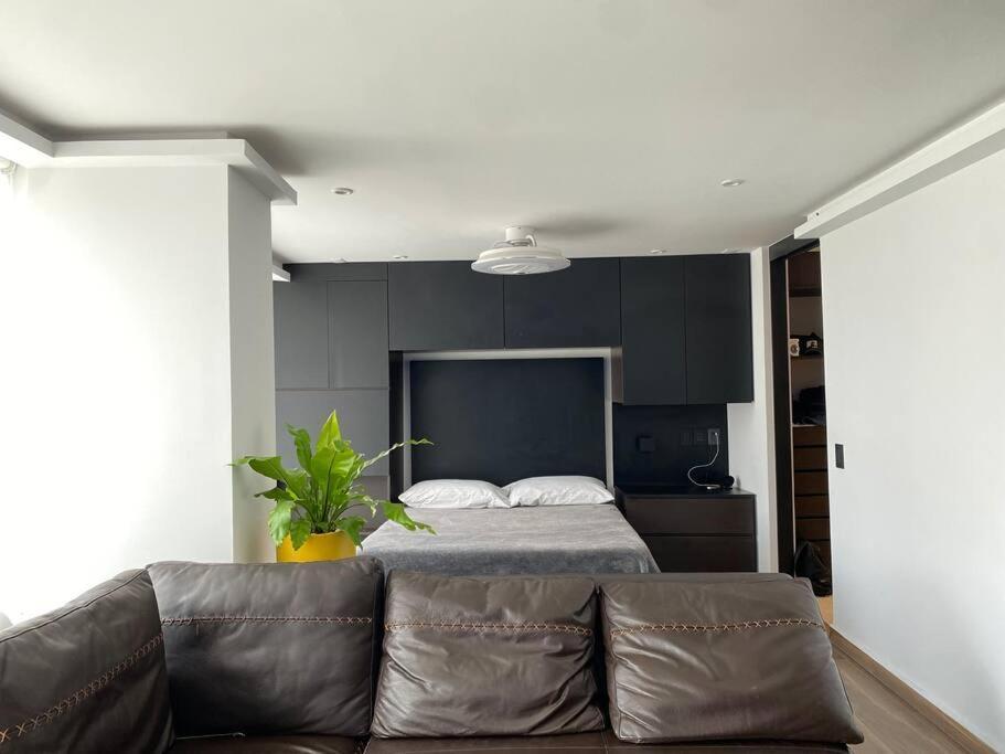 Black Loft. Moderno Y Nuevo, Super Ubicado. Mexiko-Stadt Exterior foto
