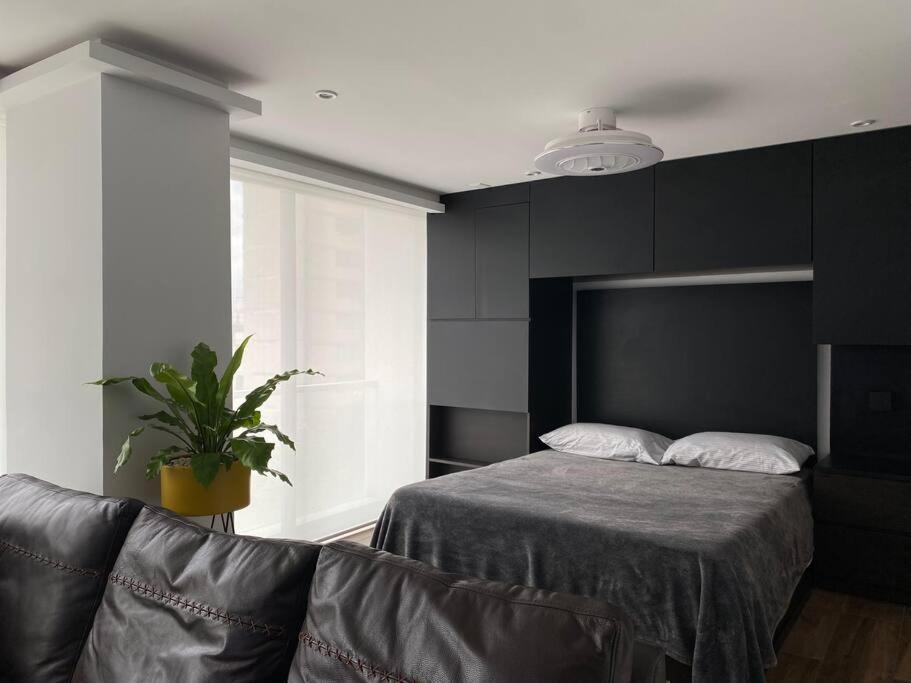 Black Loft. Moderno Y Nuevo, Super Ubicado. Mexiko-Stadt Exterior foto